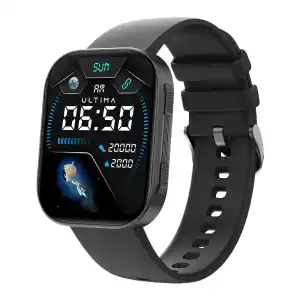 Ultima Nova Pro with 2.04" Amoled Display, Bluetooth Calling Smartwatch, IP68 Waterproof, Always On Display with Zinc Alloy Meta Frame Smart Watch